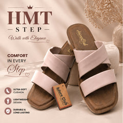 Cross Strap Slide SHOP WITH CONFIDENCE! Size Issue? No Worries! Easy Exchange Available